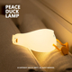 Peace Duck Lamp | 躺平鸭 硅胶伴睡夜灯 白天内卷人 晚上躺平鸭