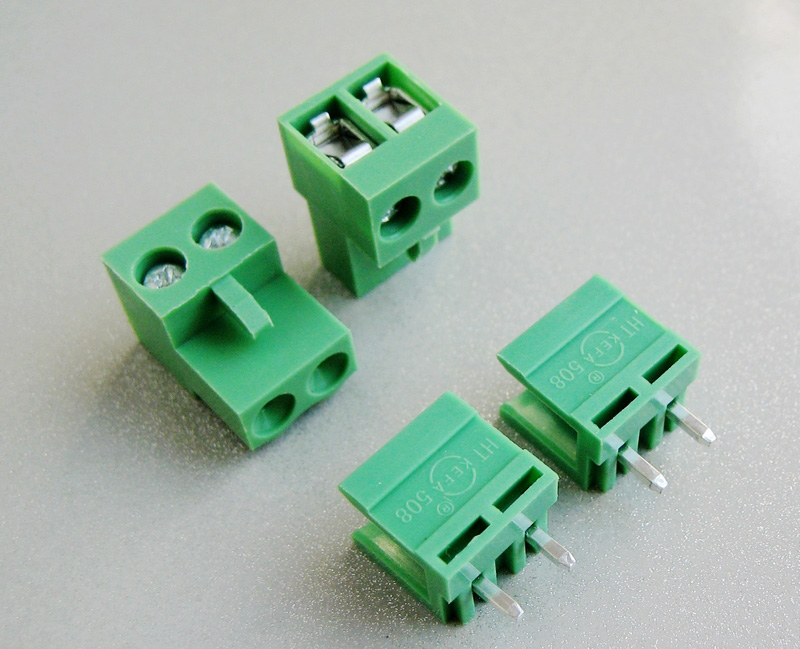 ht508插拔2p接线端子ulce认证间距508连接器