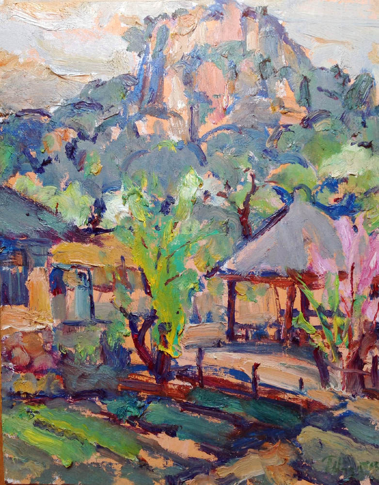 丁涛《春风》中国美术家协会会员原创油画作品