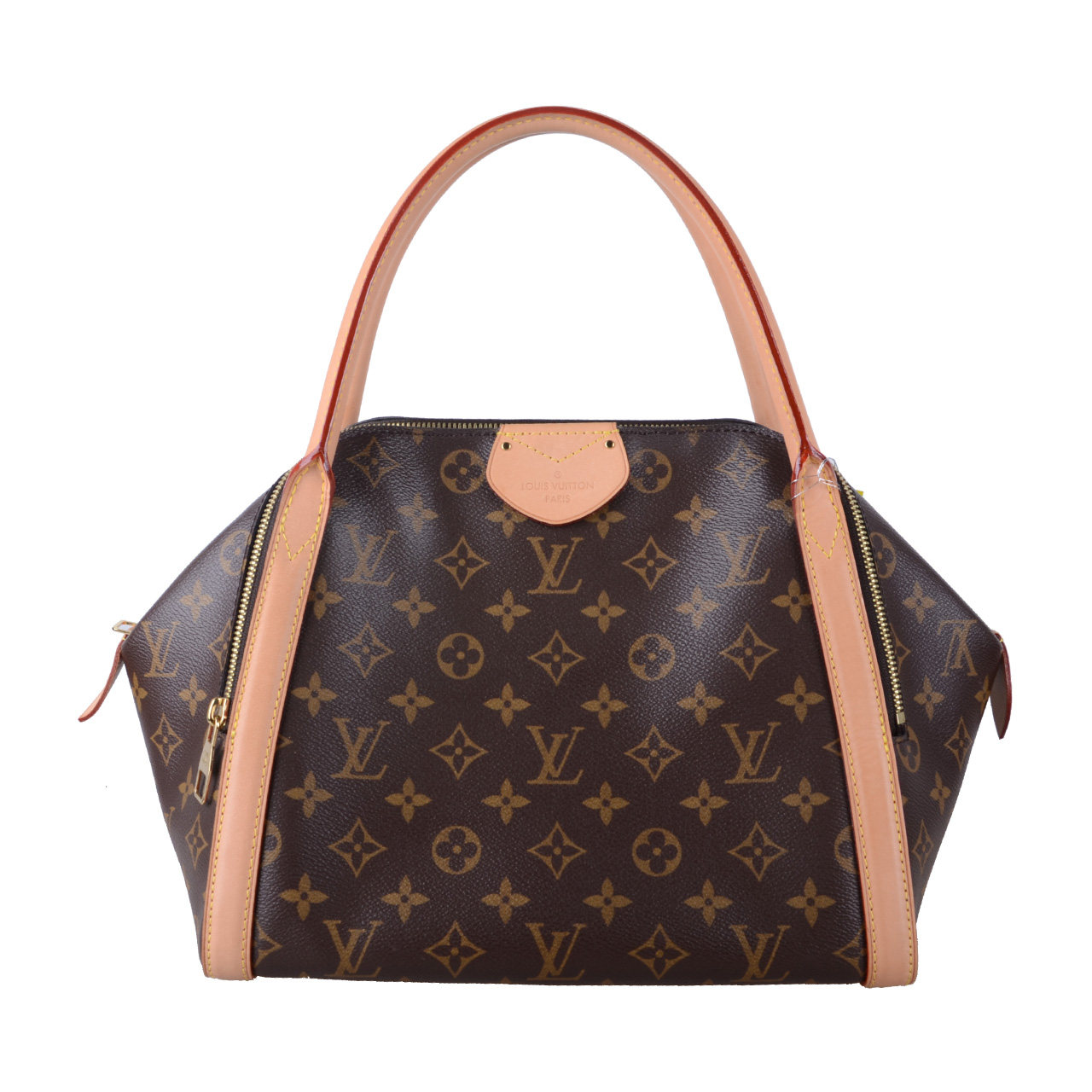 [9.8新]路易威登lv女士经典老花贝壳包marais单肩包