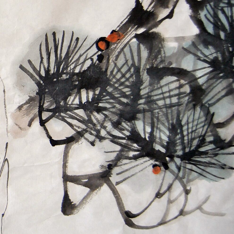 王慧祥 《坐听松风到白头》人物 美协会员