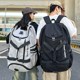 潮牌机能风背包大容量户外登山旅行双肩包男运动健身包学生书包女