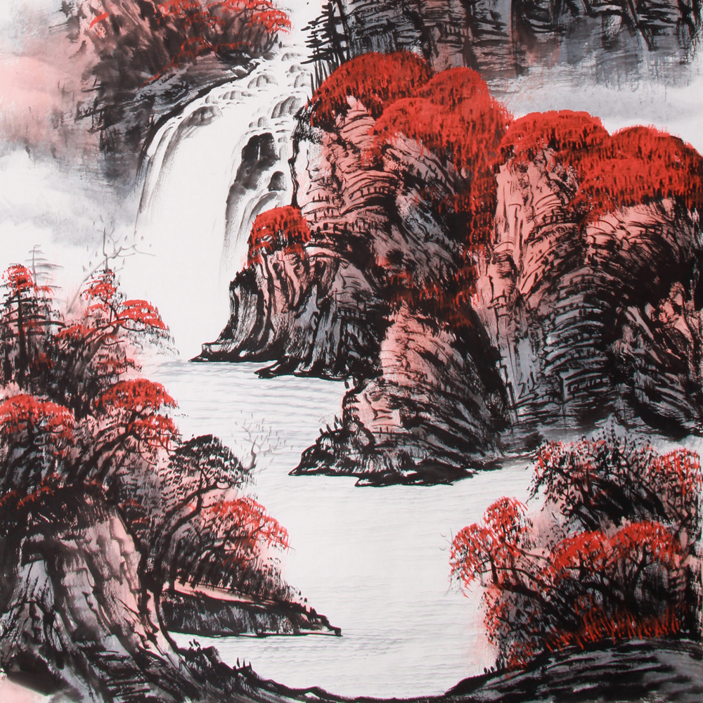 赵弘《精品山水系列 鸿运当头》中美协