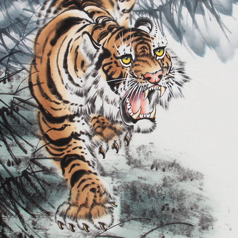 谭乐丹《精品虎系列 虎啸》