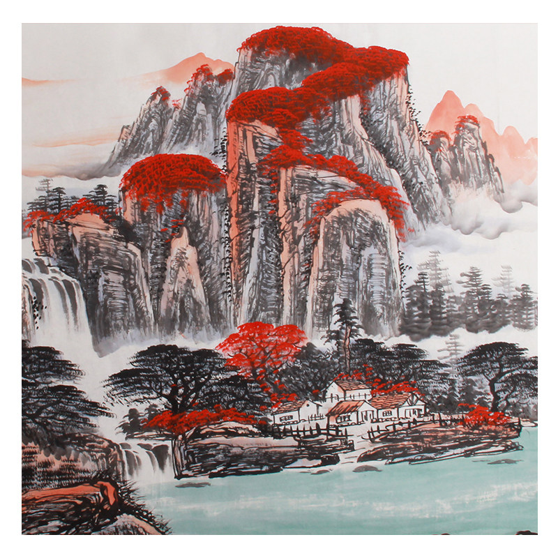 赵弘《精品山水系列小八尺 鸿运天成》中美协