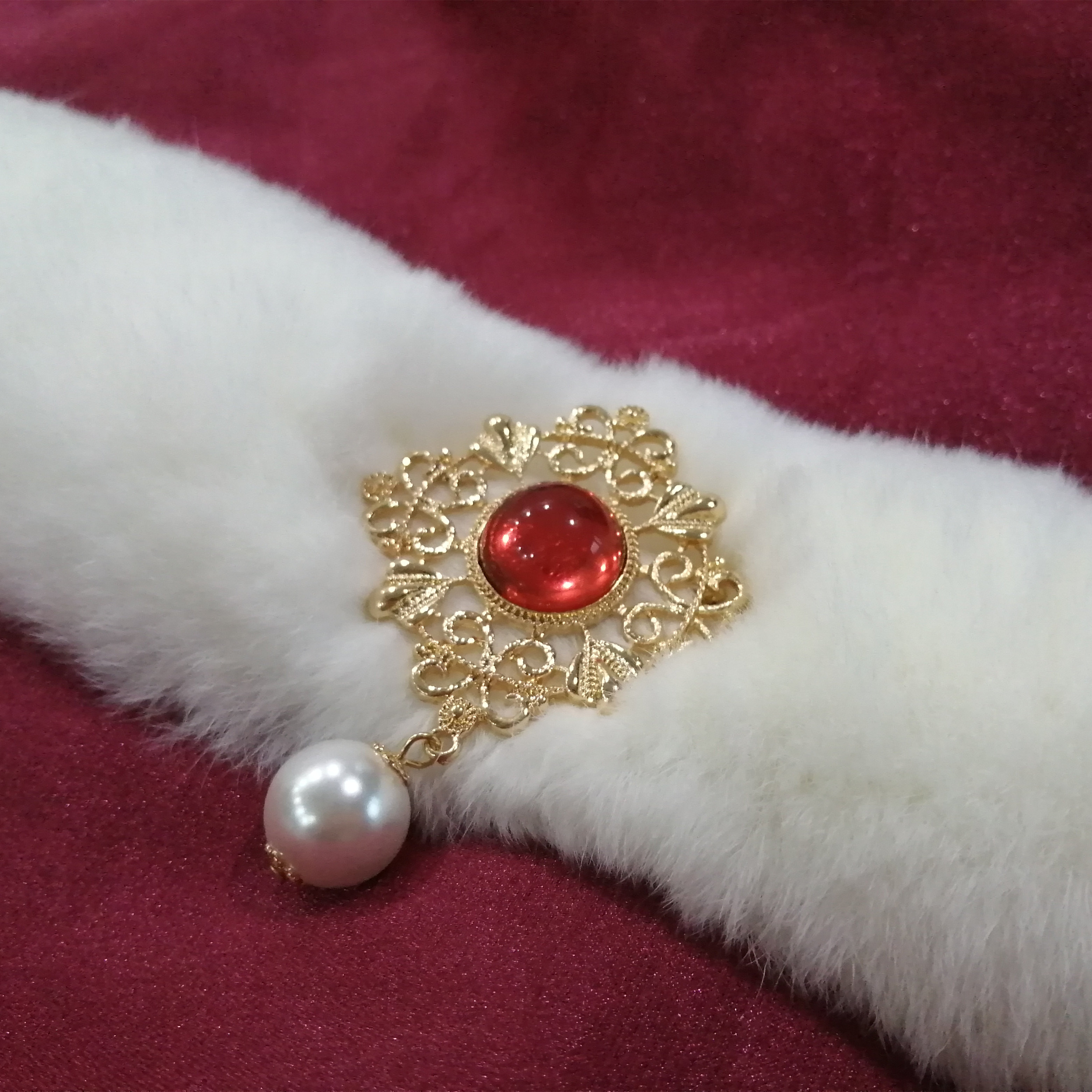 特价兔儿发饰_卧兔儿抹额明制发饰真濑家兔毛昭君套白发带头绳汉服