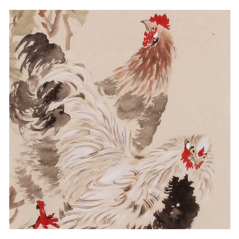 许世平《精品花鸟系列四条屏》河南名家