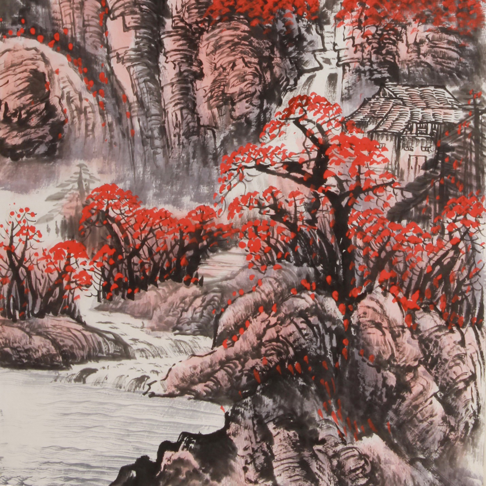赵弘《精品山水 鸿运当头》 中美协