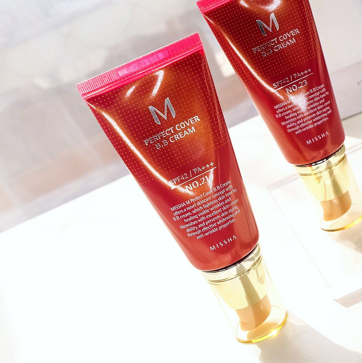 韩国迷尚missha谜尚大红bb霜粉底霜保湿持不脱妆控油遮瑕防水防汗