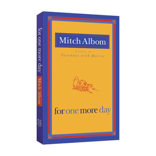 英文原版小说 For One More Day 一日重生 Mitch Albom 英文版 进口英语原版书籍