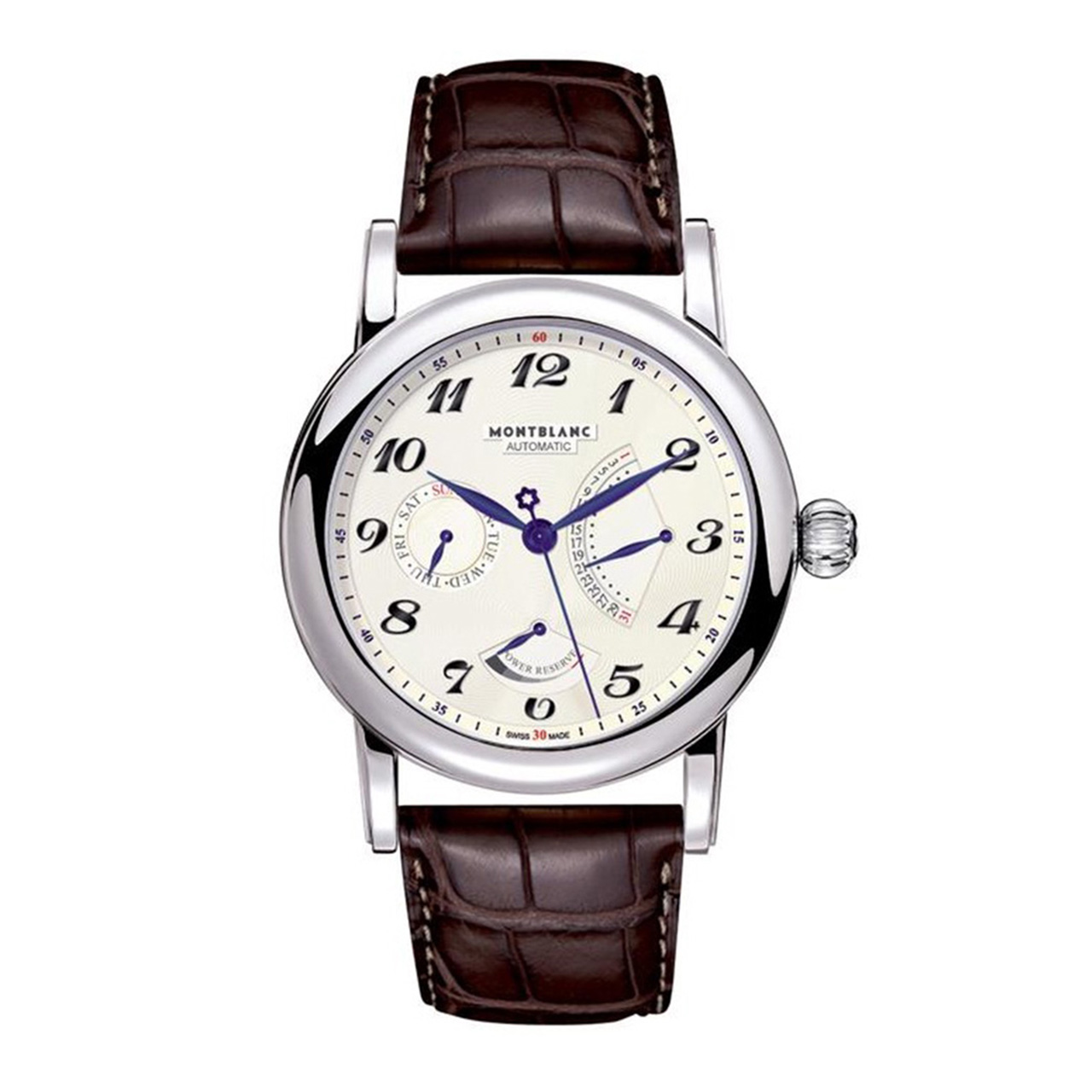 [9.9新] 万宝龙 男士精钢自动机械表 明星系列 106462