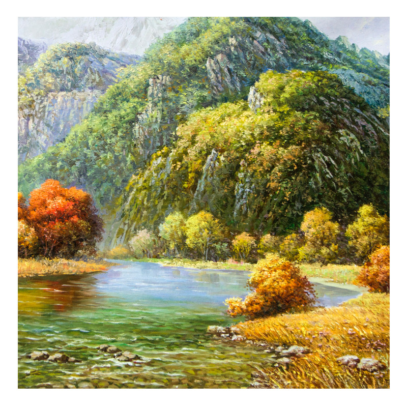 【双十二】(朝鲜)李哲秀《锦绣山河》白虎创作社【嘉宇金成】