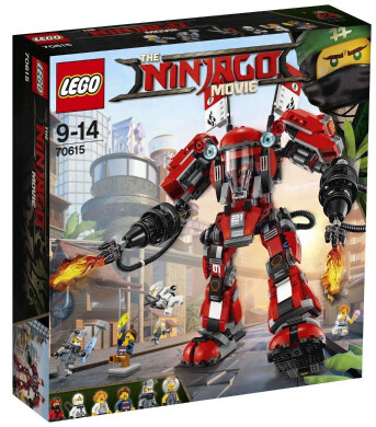 2017新款中性款乐高lego 70615 幻影忍者大电影 爆炎机甲 积木