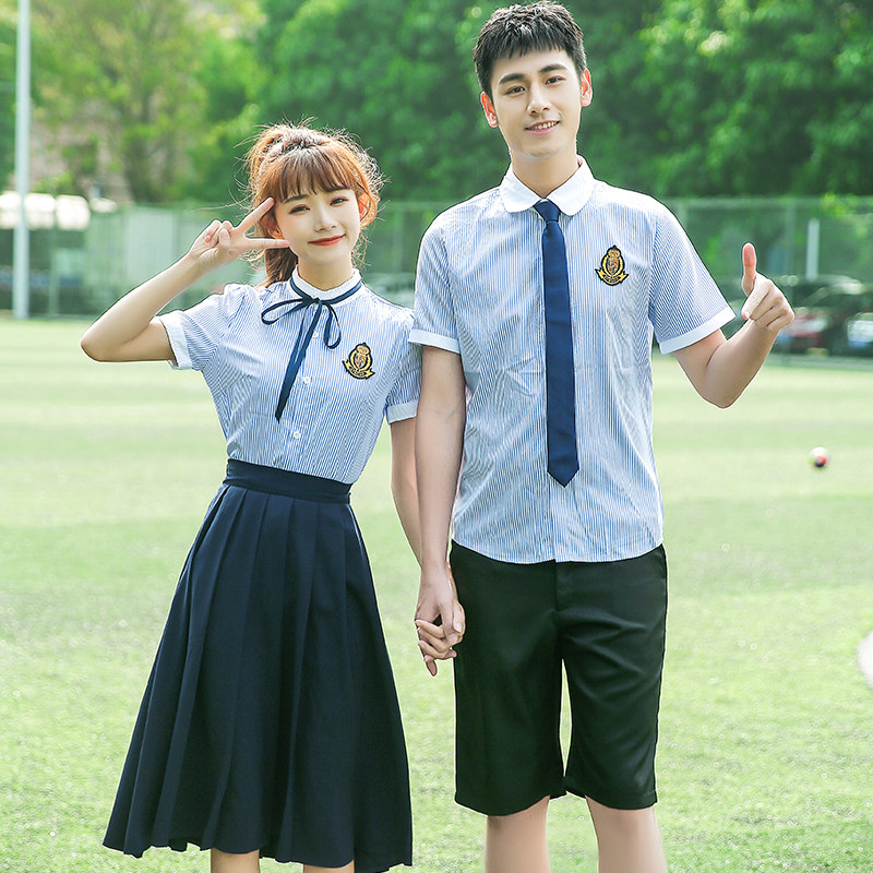 毕业季拍照女初中高中小学生诗红歌朗诵合唱比赛长裙演出礼服服装