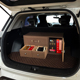 汽车后备箱收纳箱车载尾箱置物整理箱车内储物箱SUV轿车用密码箱