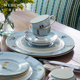 WEDGWOOD威基伍德航海旅程餐具五件套装欧式骨瓷餐具套装盘茶杯碟