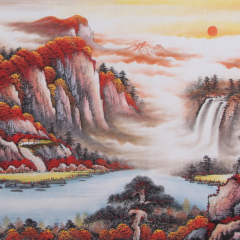 李迅《鸿运天成》实力派新锐画家