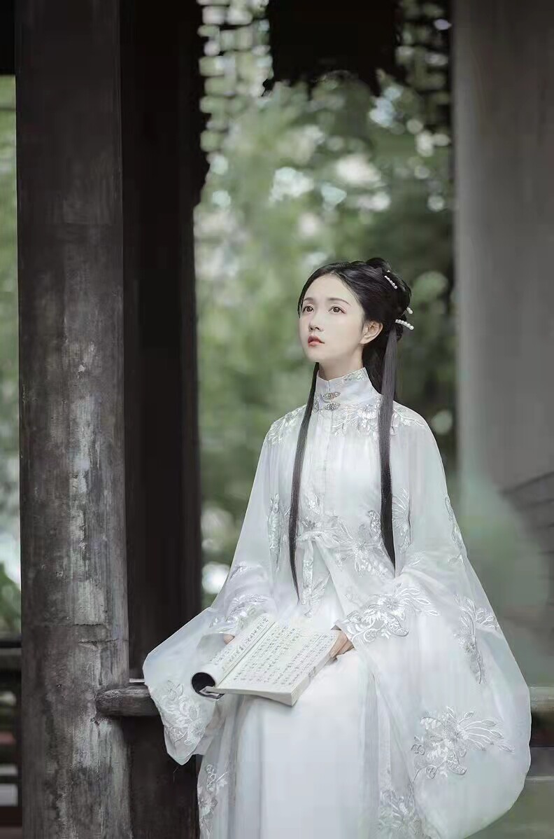 汉服女明制正品原创夏季仙气飘逸古风学生古装超仙中国风齐腰套装