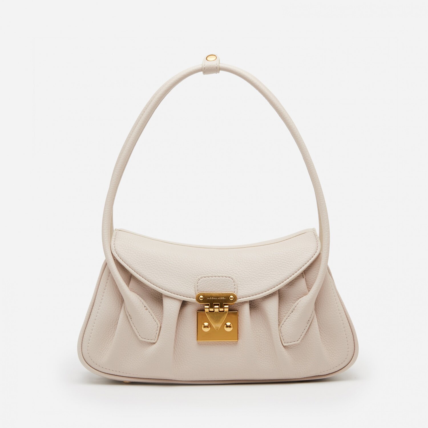 小mk法棍包腋下包2020新款时尚单肩手提复古休闲百搭爆款锁扣女包