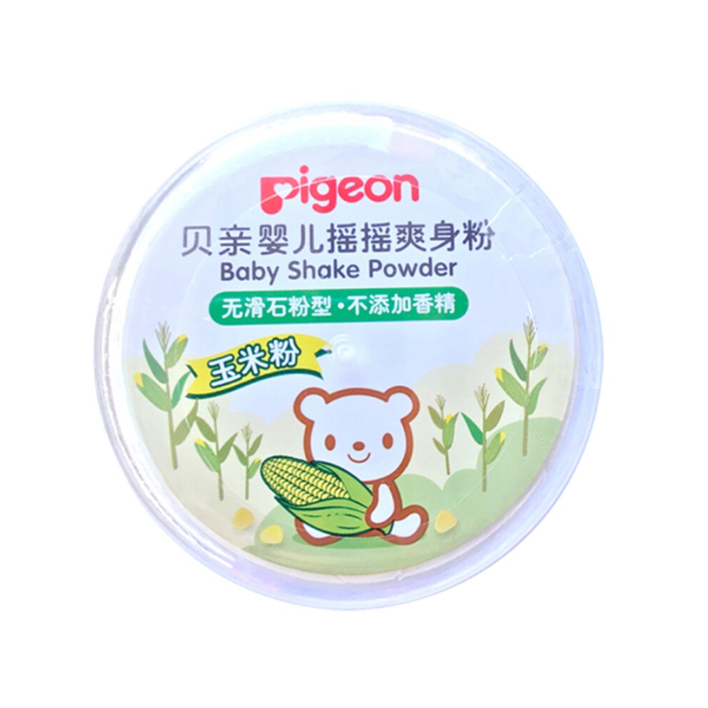 Pigeon贝亲 婴儿爽身粉无滑石粉型玉米粉50gx1盒 宝宝用品摇摇粉