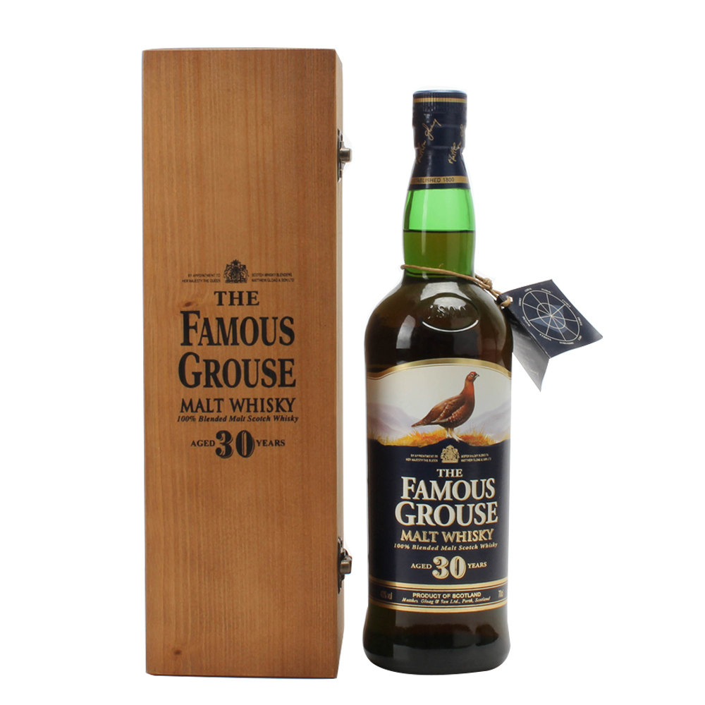 【诚5】90年代苏格兰威雀30年威士忌43度700ml*1瓶