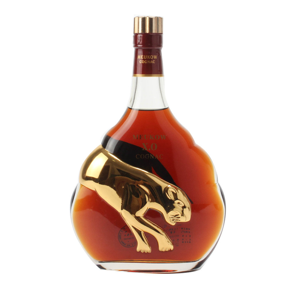 71.90年代墨高金豹xo 40度700ml*1瓶老洋酒收藏 拍卖