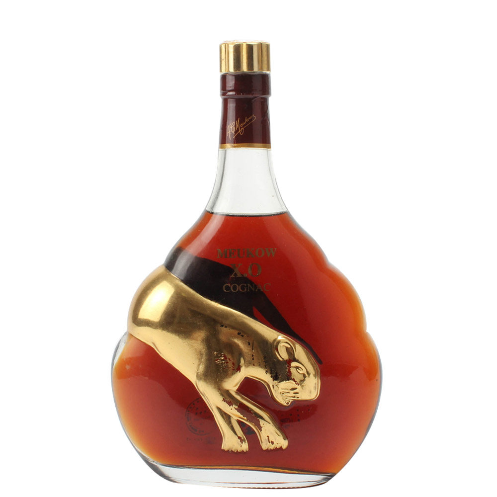 64.90年代墨高金豹xo 40度700ml*1瓶老洋酒收藏