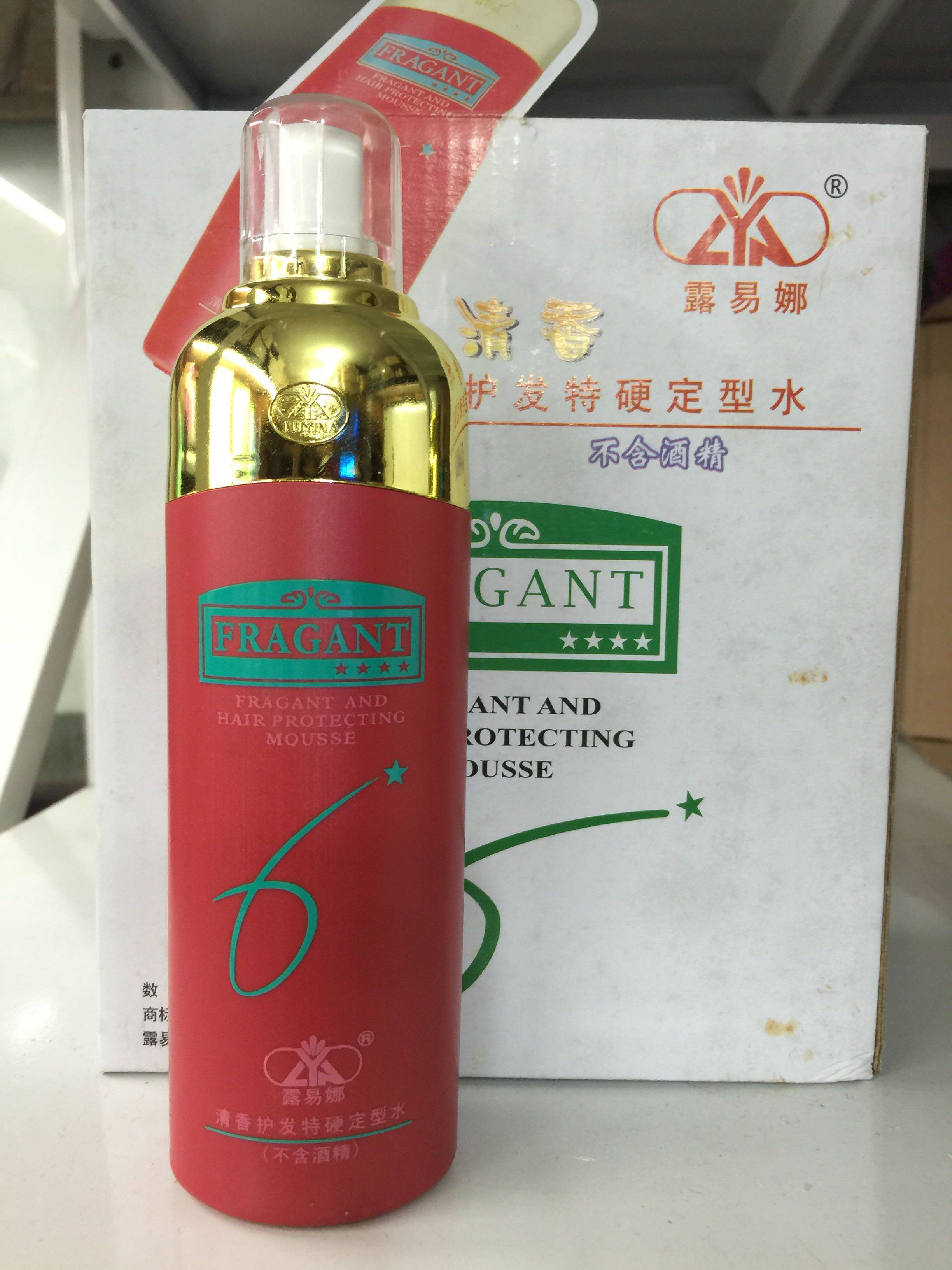 特硬定型 露易娜啫喱水160g 不含酒精