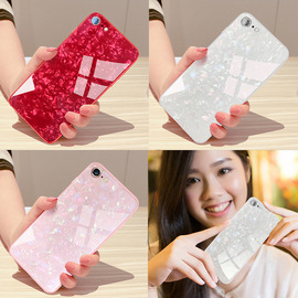 苹果6s手机壳iPhone6硅胶6splus新款女潮7plus玻璃壳8plus防摔六s仙女贝壳网红6p女全包个性创意i8时尚潮ins