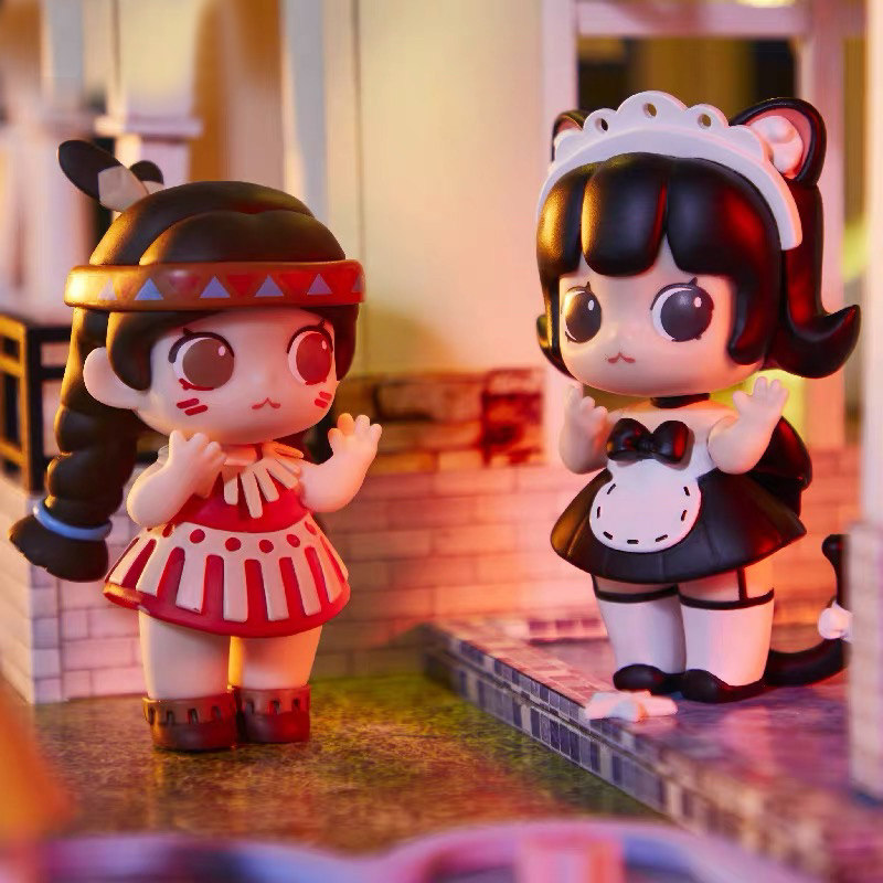 迷你世界宇宙少女团盲盒花小楼隐藏可爱公仔潮玩手办摆件皮肤礼物