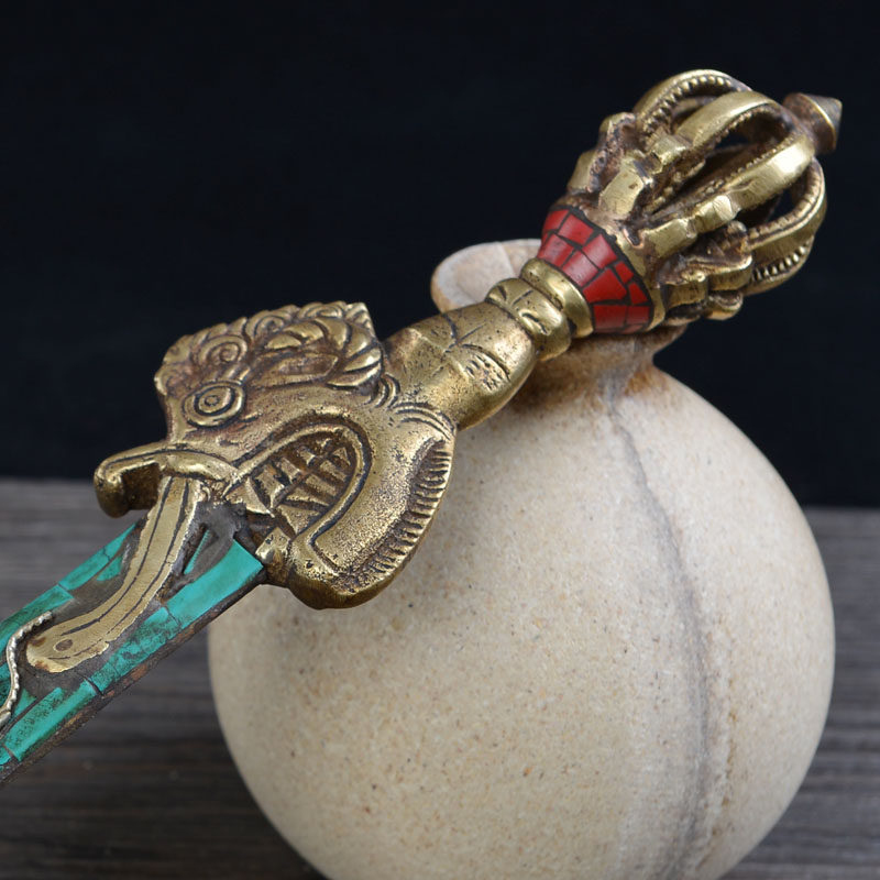 罕见 文殊菩萨智慧剑 长27.8cm 斩断烦恼