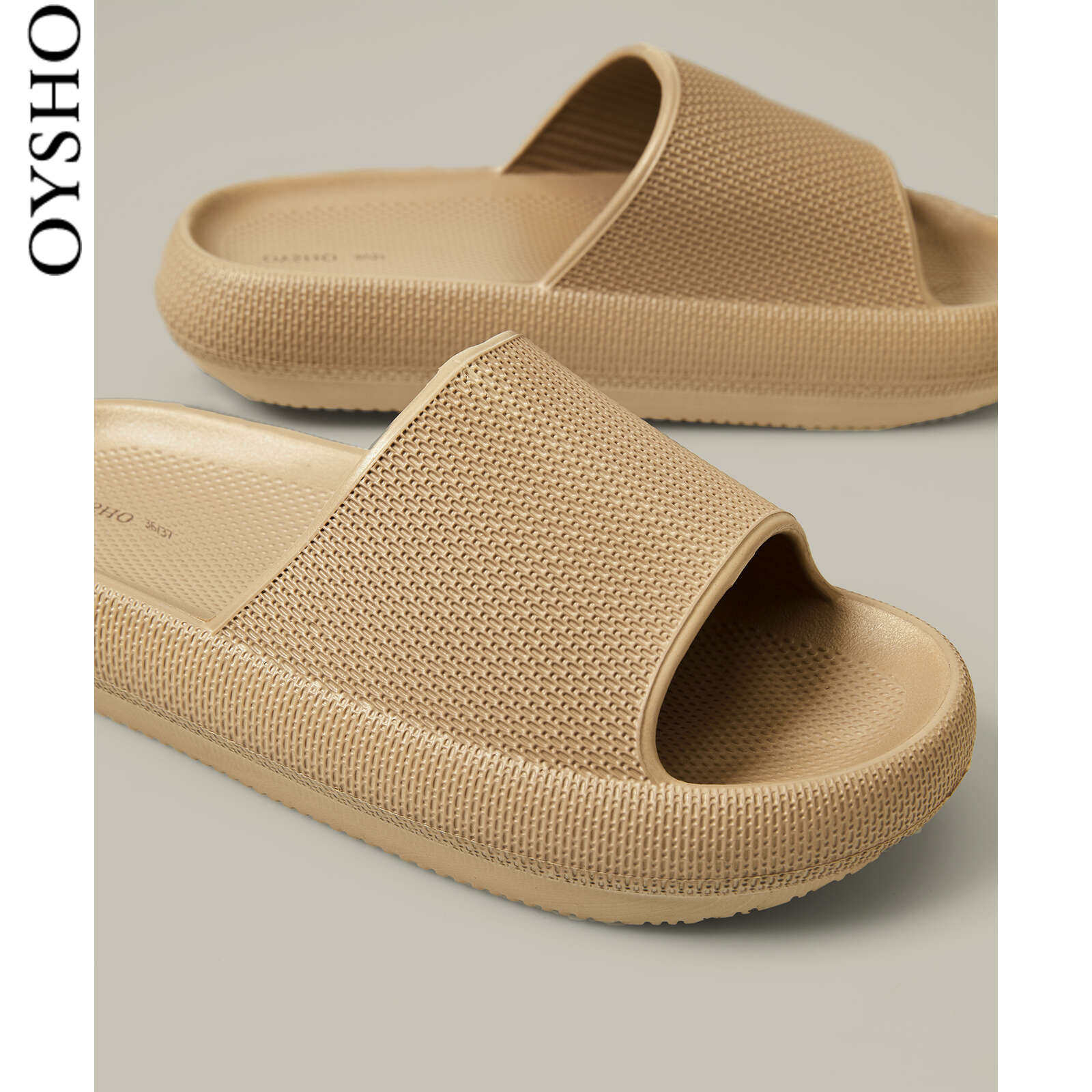 oysho 时尚休闲沙滩松糕厚底鞋凉鞋拖鞋女新款 11305780121
