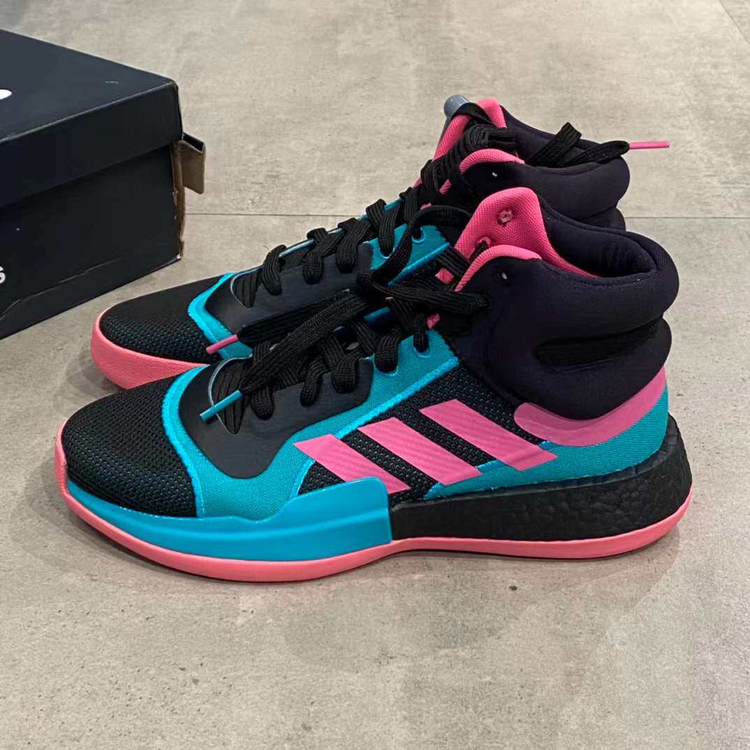 阿迪达斯marquee boost男子场上实战高帮耐磨减震篮球鞋 eh2373