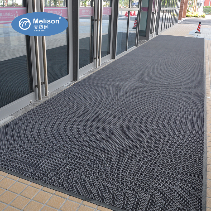 室外大门口防滑垫雪天地垫酒店商场进门入户门垫拼接疏水垫可裁切
