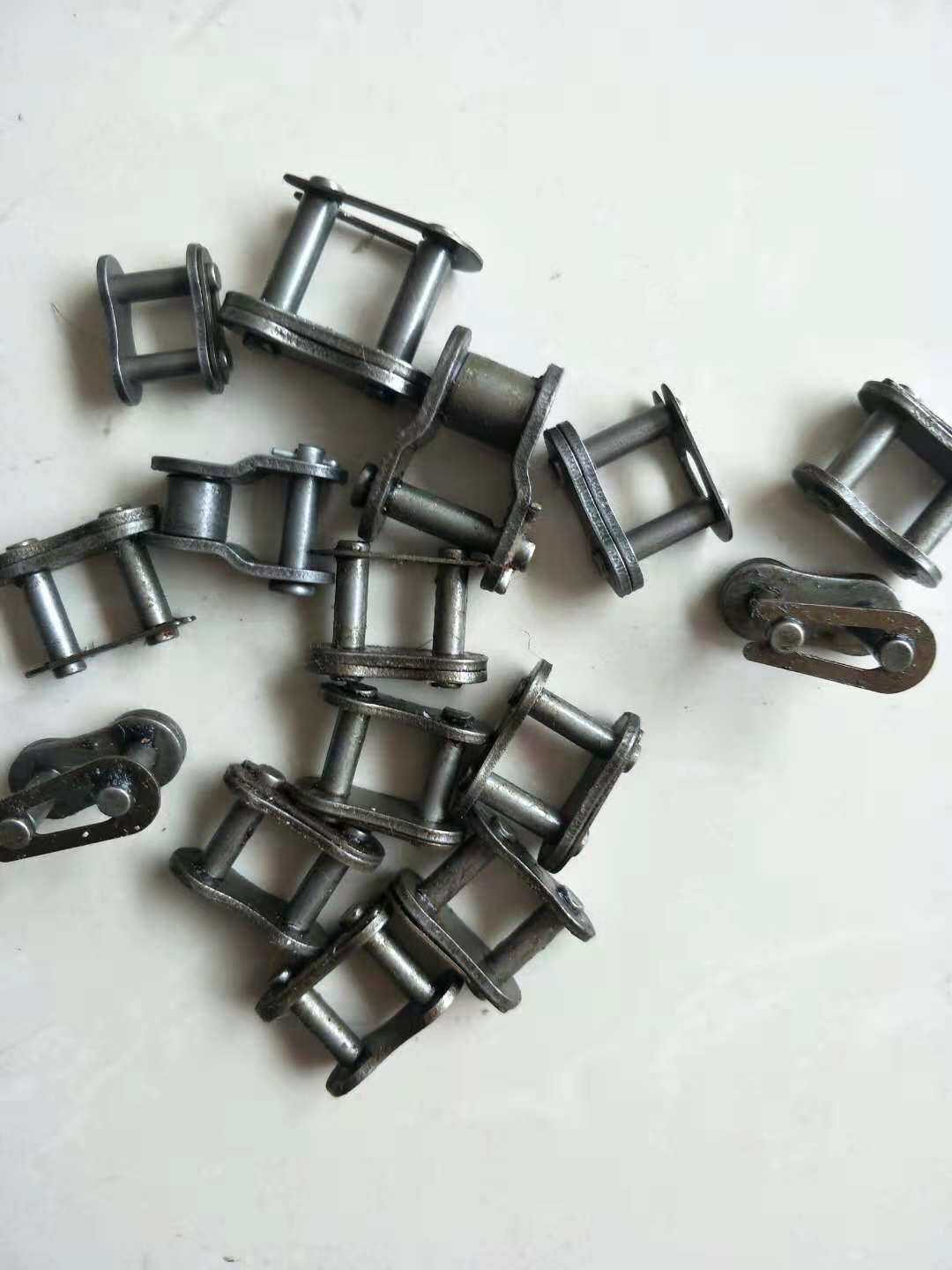 各种链条接头半扣接头收割机传动链附件谷王锐龙龙舟艾禾艾格莱件