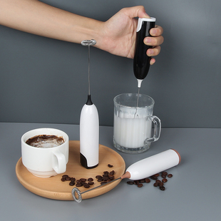手持电动打奶泡器咖啡牛奶打泡器家用小型奶泡机打发打蛋器搅拌器