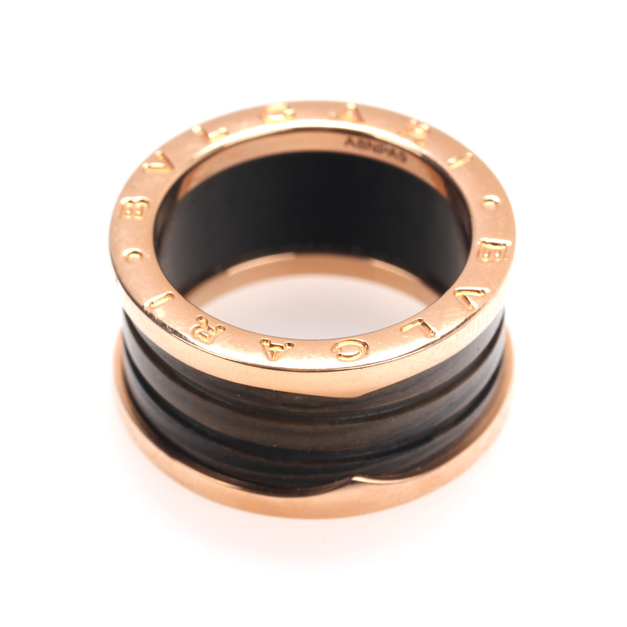 [9.5新]宝格丽bvlgari中性750玫瑰金弹簧戒指70309024