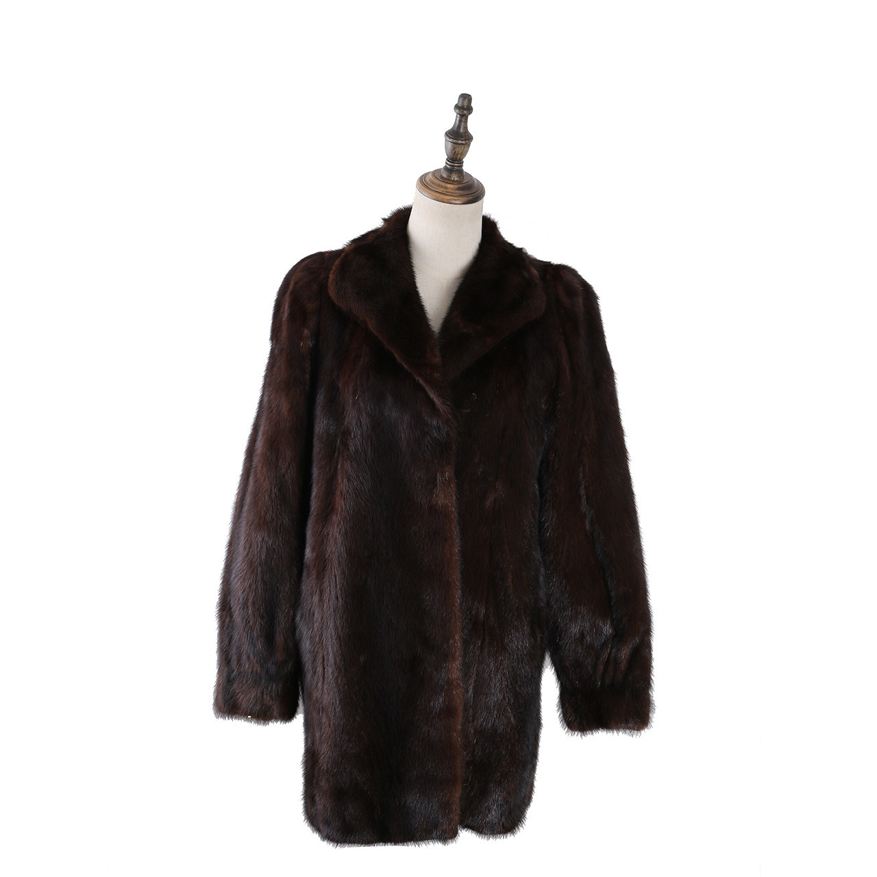 [9.5新]saga女士貂毛大衣皮草外套71225020