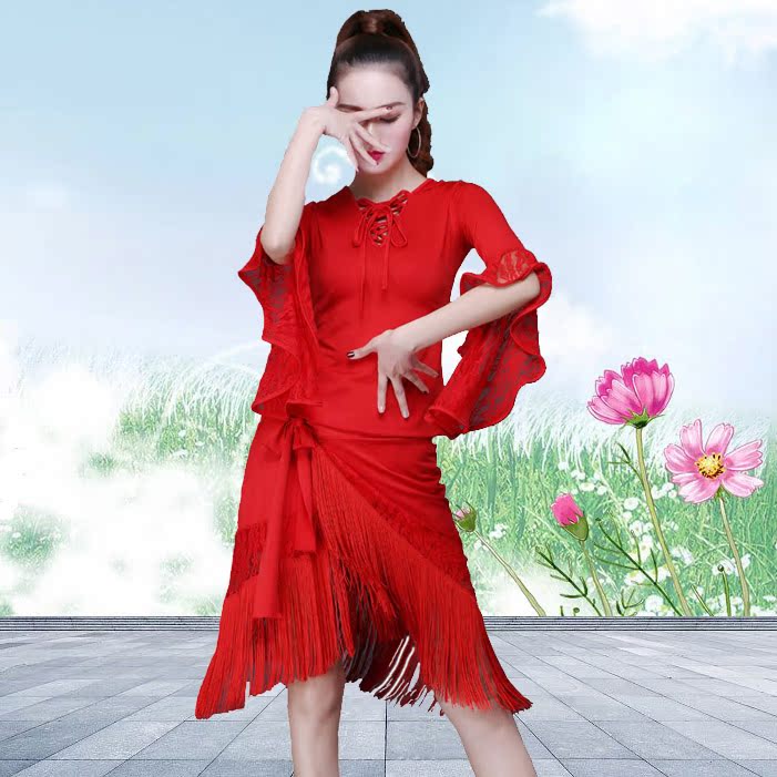temperament new pattern square dance clothing adult lady Latin Uniforms Frenum jacket Fringed skirt suitin the Sports/Yoga/Fitness/Fans supplies , Dance/Aerobics/Gymnastics , Latin , Latin dance costumes category - from Buy2taobao.com to provide professional Taobao agent buy service