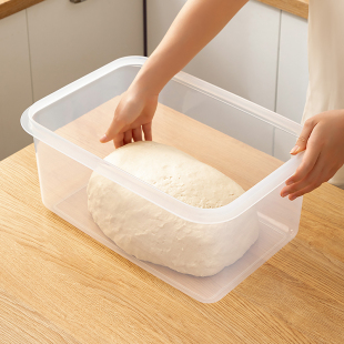 密封发酵保鲜盒食品级烘焙欧包法棍吐司面团醒发箱冰箱收纳盒透明