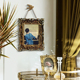复古装饰画美式客厅餐厅挂画高级感人物油画大气法式欧式墙画中古