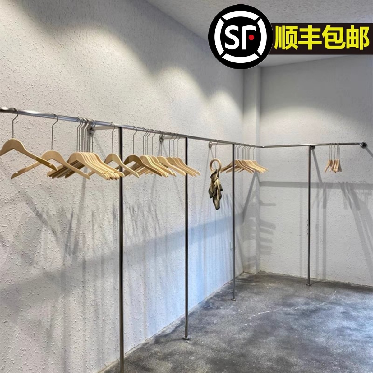 加厚服装店展示架女装上墙壁挂式陈列