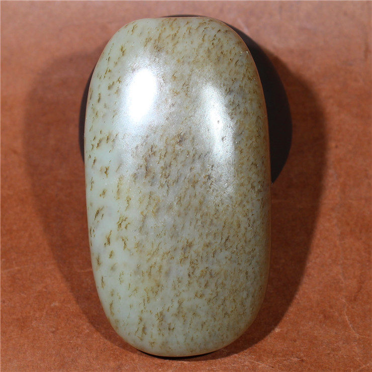 116克无鉴定证书糖白玉籽料修行把件新疆和田玉天然玉雕工料真品