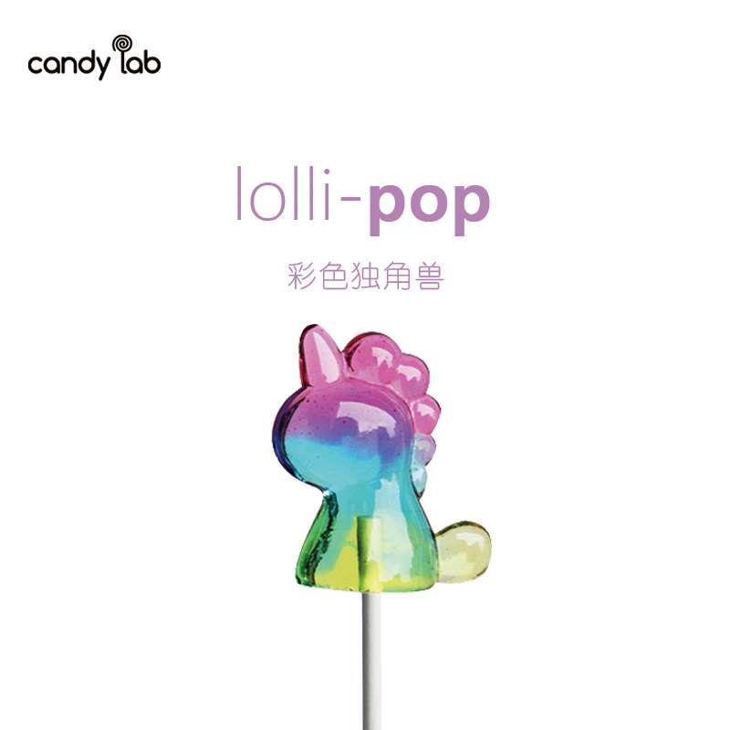 candylab创意手工独角兽星空水晶棒棒糖糖果零食高颜值情人节礼物