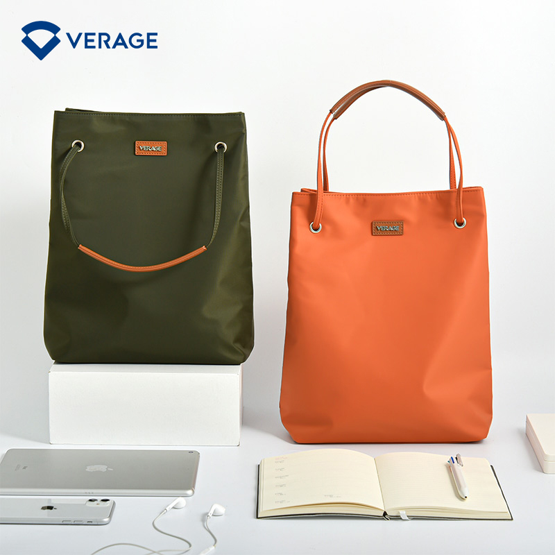 Verage维丽杰新款手提包简约时尚单肩包大容量电脑包通勤公文包女