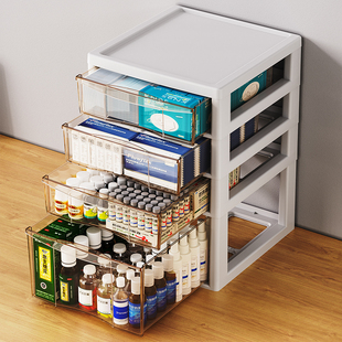 医药箱家庭装家用大容量分层抽屉式大号多层医疗盒药物药品收纳柜