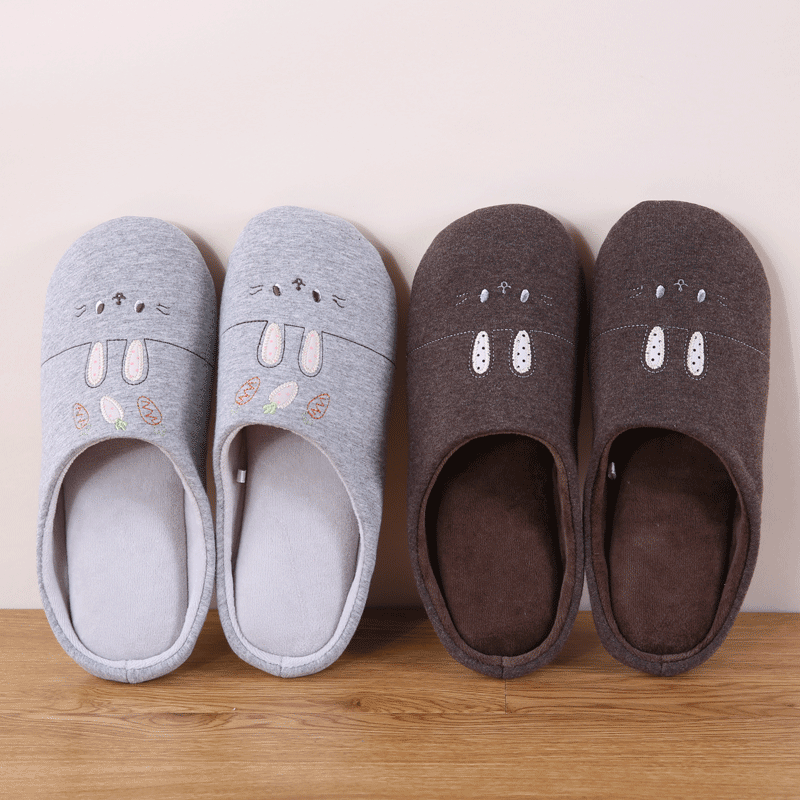 doppio 冬季棉拖鞋男女可爱卡通居家鞋 冬天家居室内日式地板拖鞋|ruв категории домашний ткань, домашние тапочки/сандалии/хлопок буксировки/начало обувь - от Buy2taobao.com для оказания профессиональной услуги покупки агента Taobao