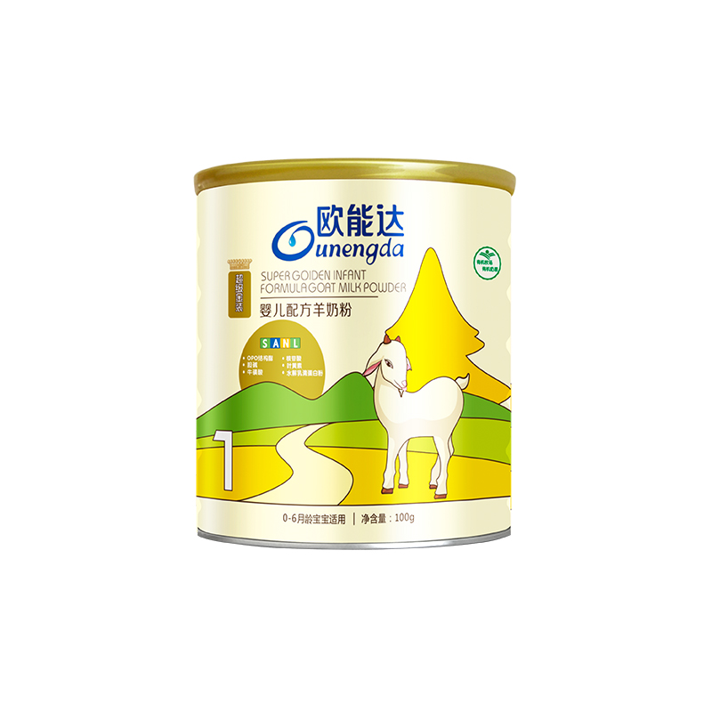 Ouend Goat Section 1 100g/ potin the Milk powder/Food supplement/Nourishment/Snacks , Infant sheep milk category - from Buy2taobao.com to provide professional Taobao agent buy service