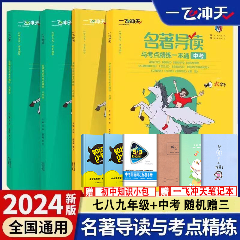 2024版一飞冲天名著导读与考点精