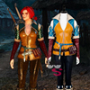 Spot Wizard 3cos Te Lisi cosplay clothing Actress Terri cosThewitchercos Clothes Spot Wizard 3cos Te Lisi cosplay clothing Actress Terri cosThewitchercos Clothes